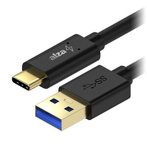 AlzaPower Core USB-A to USB-C 3.2 Gen 1 5Gbp 2m čierny