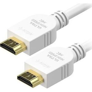 AlzaPower Core Premium HDMI 2.1 High Speed 8K 5 m biely