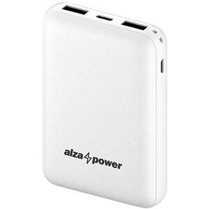 AlzaPower Onyx 10000 mAh USB-C biela