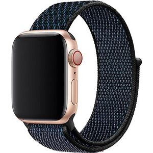 Eternico Airy na Apple Watch 42 mm/44 mm/45 mm Purple And green And black edge