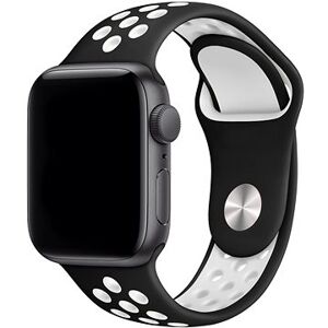 Eternico Sporty na Apple Watch 38 mm/40 mm/41 mm Pure White and Black