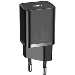 Baseus Super SI sada adaptéra USB-C 20W a kábla USB-C do Lightning 1 m, čierna