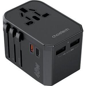 ChoeTech PD45W 2C + 2A Travel Wall Charger (US/EU/UK/AU)