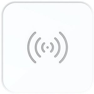 Choetech 10 W single coil wireless charger pad-white+ 18 W adaptér