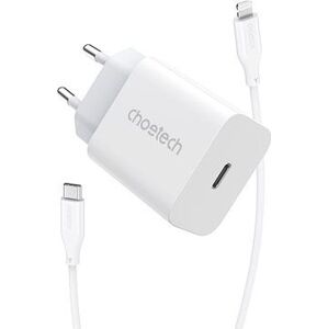 Choetech PD20W type-c wall charger+ MFI type-c to lightening cable