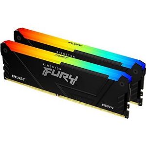 Kingston FURY 16GB KIT DDR4 3600MHz CL17 Beast Black RGB