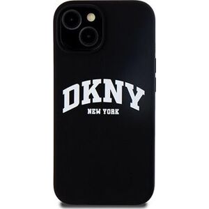 DKNY Liquid Silicone Arch Logo MagSafe Zadný Kryt na iPhone 14 Black