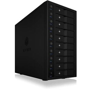 ICY BOX IB-3810-C31 10× 3,5" SATA