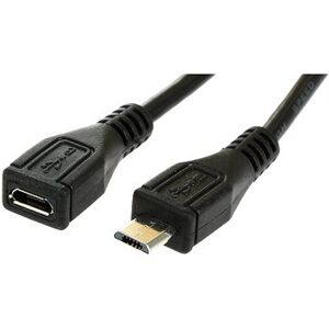 PremiumCord micro USB 2.0 predlžovací 3 m