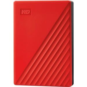 WD My Passport 4TB, červený