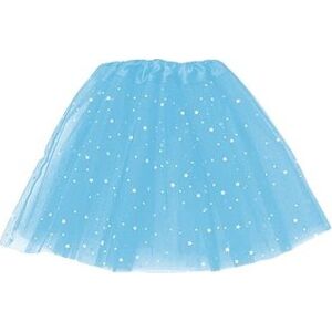 LED svítící sukně Princess modrá