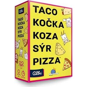 Taco, mačka, koza, syr, pizza