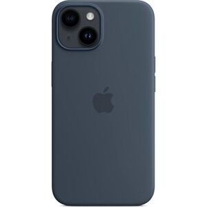 Apple iPhone 14 Silikónový kryt s MagSafe búrkovo modrý
