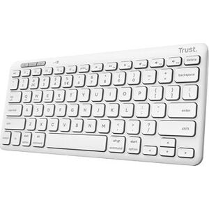 Trust LYRA Compact Wireless Keyboard – US, biela