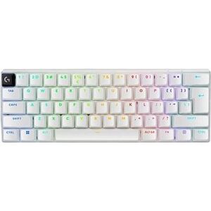 Logitech G PRO X 60 Lightspeed Gaming Keyboard, biela