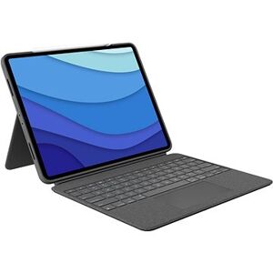 Logitech Combo Touch na iPad Pro 12.9" (5. generácia), sivá – US INTL