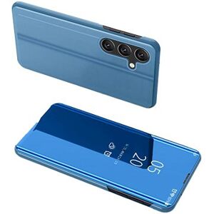 MG Clear View knižkové puzdro na Samsung Galaxy A54 5G, modré