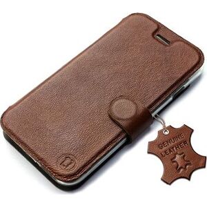 Mobiwear kožené flip na Samsung Galaxy S23 – Hnedé