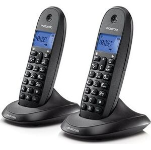 Motorola C1002CB+ Duo Black -Call blocking – Hands Free -Backlight Screen