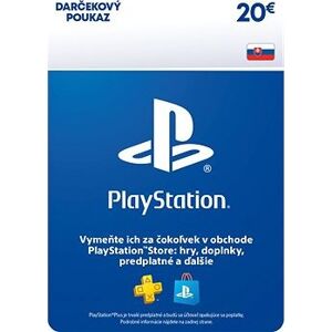 PlayStation Store – Kredit 20 EUR – SK Digital
