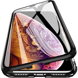 Magnetic Full Body Glass magnetické puzdro na Samsung Galaxy A51, čierne