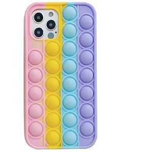 Pop It silikónový kryt na iPhone 12 Pro Max, multicolor, 05978