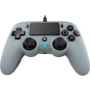 Nacon Wired Compact Controller PS4 – strieborný