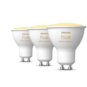 Philips Hue White Ambiance 4.3 W 400 GU10 3 ks