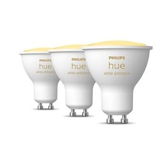 Philips Hue White Ambiance 4,3 W 350 GU10 3 ks