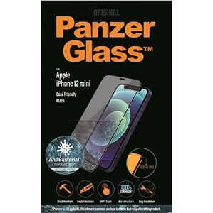 PanzerGlass Edge-to-Edge Antibacterial pre Apple iPhone 5,4" čierne