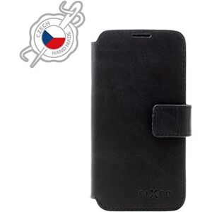 FIXED ProFit z pravej hovädzej kože pre Samsung Galaxy A52/A52 5G čierne