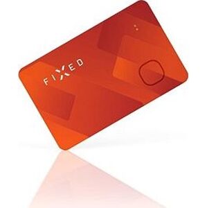 FIXED Tag Card s podporou Find My bezdrôtové nabíjanie oranžový