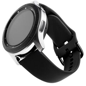 FIXED Silicone Strap Universal pre smartwatch so šírkou 22 mm čierny