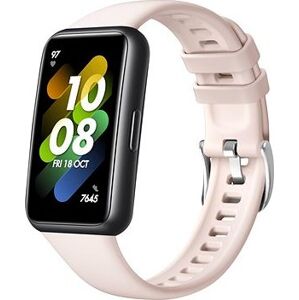 FIXED Silicone Strap na Huawei Band 7 ružový