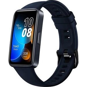 FIXED Silicone Strap na Huawei Band 8/9/10 modrý