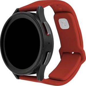 FIXED Silicone Sporty Strap s Quick Release 22 mm na smartwatch červený