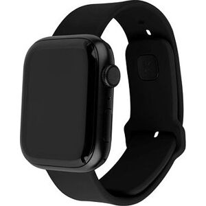 FIXED Silicone Sporty Strap na Apple Watch 38/40/41 mm čierny