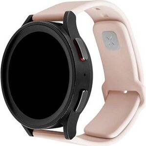 FIXED Silicone Sporty Strap s Quick Release 20 mm na smartwatch ružový