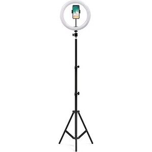 MG Selfie Ring kruhové LED světlo 10.2'' + statív 1,6 m, černé