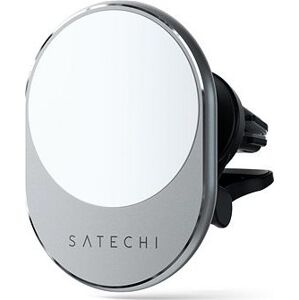 Satechi Magnetic Wireless Car Charger - Silver