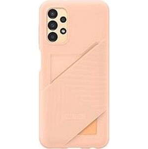 Samsung Galaxy A23 5G - Zadný kryt s vreckom na kartu, broskyňový