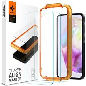 Spigen Glass tR AlignMaster 2 Pack Samsung Galaxy A35