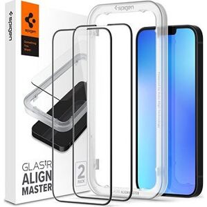 Spigen tR Align Master 2 Pack FC Black iPhone 14/13 Pro/13