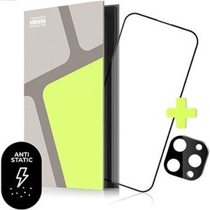 Tempered Glass Protector na iPhone 14 Pro + sklo na kameru (s lepiacou vrstvou odpudzujúce prach)