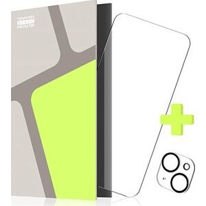 Tempered Glass Protector pre iPhone 15 Plus + sklo na kameru (kompatibilné s puzdrom)