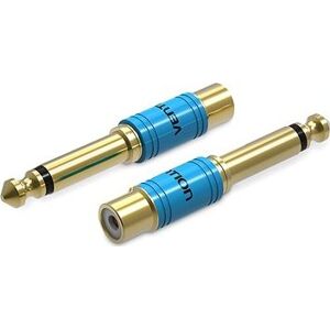 Vention 6,3 mm Male Jack to RCA Female Audio Adaptér Gold