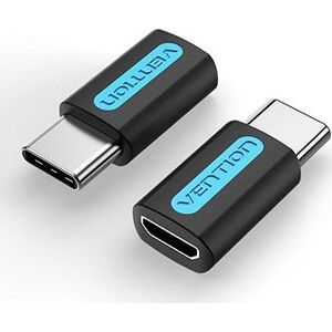 Vention USB-C (M) to Micro USB 2.0 (F) Adaptér Black PVC Type