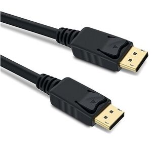 PremiumCord DisplayPort 1.2 M / M prepojovací 3m čierny