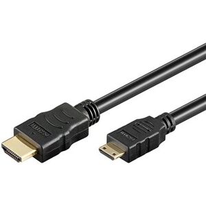 PremiumCord Kábel 4K HDMI A – HDMI mini C, 2 m