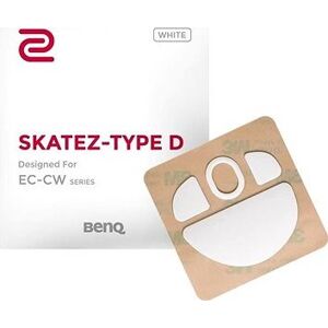 ZOWIE by BenQ Skatez-Type D Speedy Glide biele